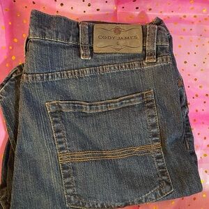 Men's Blue Bootcut Jeans